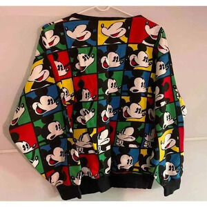 Vintage Mickey Mouse Sweatshirt Medium Mickey & Co. Size by JG Hook 1980's